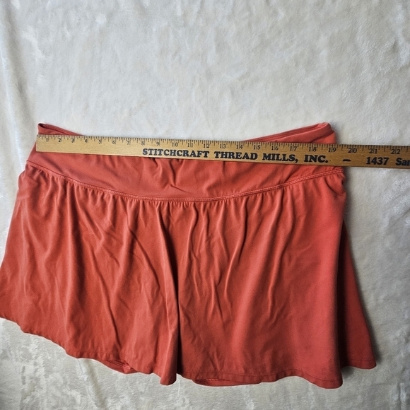 Patagonia skort skirt womens XXL orange 15 inches long lining shorts - Picture 2 of 8
